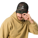 HOE Camouflage trucker hat