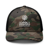 HOE Camouflage trucker hat