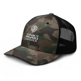 HOE Camouflage trucker hat