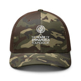 HOE Camouflage trucker hat
