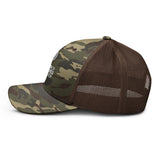 HOE Camouflage trucker hat