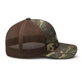 HOE Camouflage trucker hat