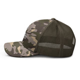 HOE Camouflage trucker hat