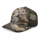 HOE Camouflage trucker hat