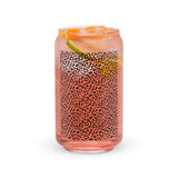 Can-shaped glass