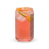 Can-shaped glass