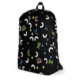 Geez Pattern All-Over Print Backpack