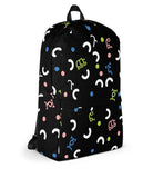 Geez Pattern All-Over Print Backpack