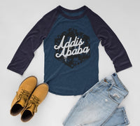 Addis Ababa  Raglan Tee