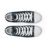 Men’s high top canvas shoes