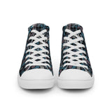 Men’s high top canvas shoes