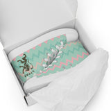 Ethiopian Lion high top canvas shoes
