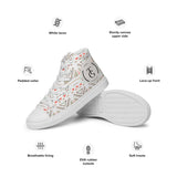 Men’s high top canvas shoes