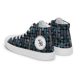 Men’s high top canvas shoes