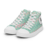 Summer men’s high top canvas shoes