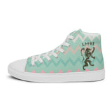 Ethiopian Lion high top canvas shoes