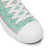 Ethiopian Lion high top canvas shoes