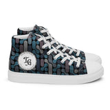 Men’s high top canvas shoes