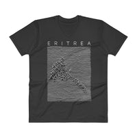 Eritrea Map V-Neck T-shirt