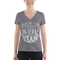 Injera Deep V-Neck T-Shirt