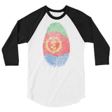 Eritrea Fingerprint Raglan Tee