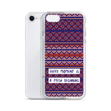 Geo pat iPhone Case