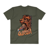 Lion Gursha V-Neck T-shirt