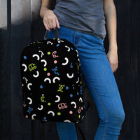 Geez Pattern All-Over Print Backpack