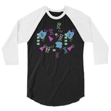 Geez Numbers Raglan Tee