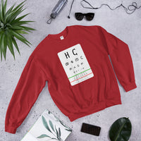 Eye Exam Unisex Sweatshirt