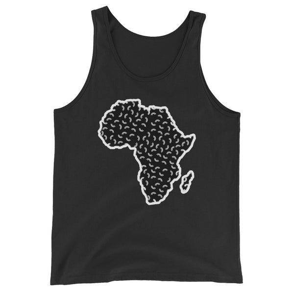 Africa Map Unisex  Tank Top