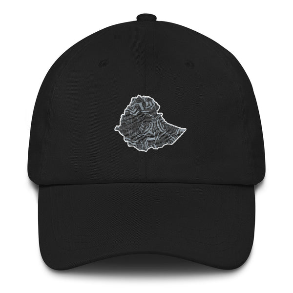 Ethiopia Map Baseball Hat