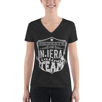 Injera Deep V-Neck T-Shirt