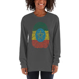 Ethiopia Fingerprint Long sleeve shirt