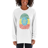 Ethiopia Fingerprint Long sleeve shirt