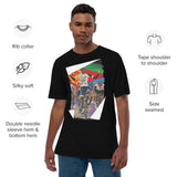 Unisex premium viscose hemp t-shirt