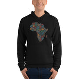 Africa map Unisex hoodie