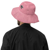 Wide brim bucket hat